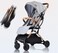Fang Honelevo Baby Stroller Plane Lightweight Portable Travelling Pram Children Gray Color