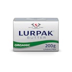 Buy Lurpak Organic Butter Block Unsalted 200g in UAE