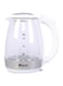 Techno Best Glass Kettle, 1.7L, 1850.0W, BGK-002, White
