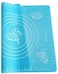 Generic - Silicone Baking Cake Dough Fondant Rolling Kneading Mat Scale Table Grill Pad