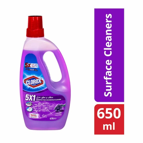 Clorox 5x1 Disinfecting Household Cleaner Lavender - 700ml