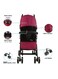 Moon Strek Stroller, Dark Red