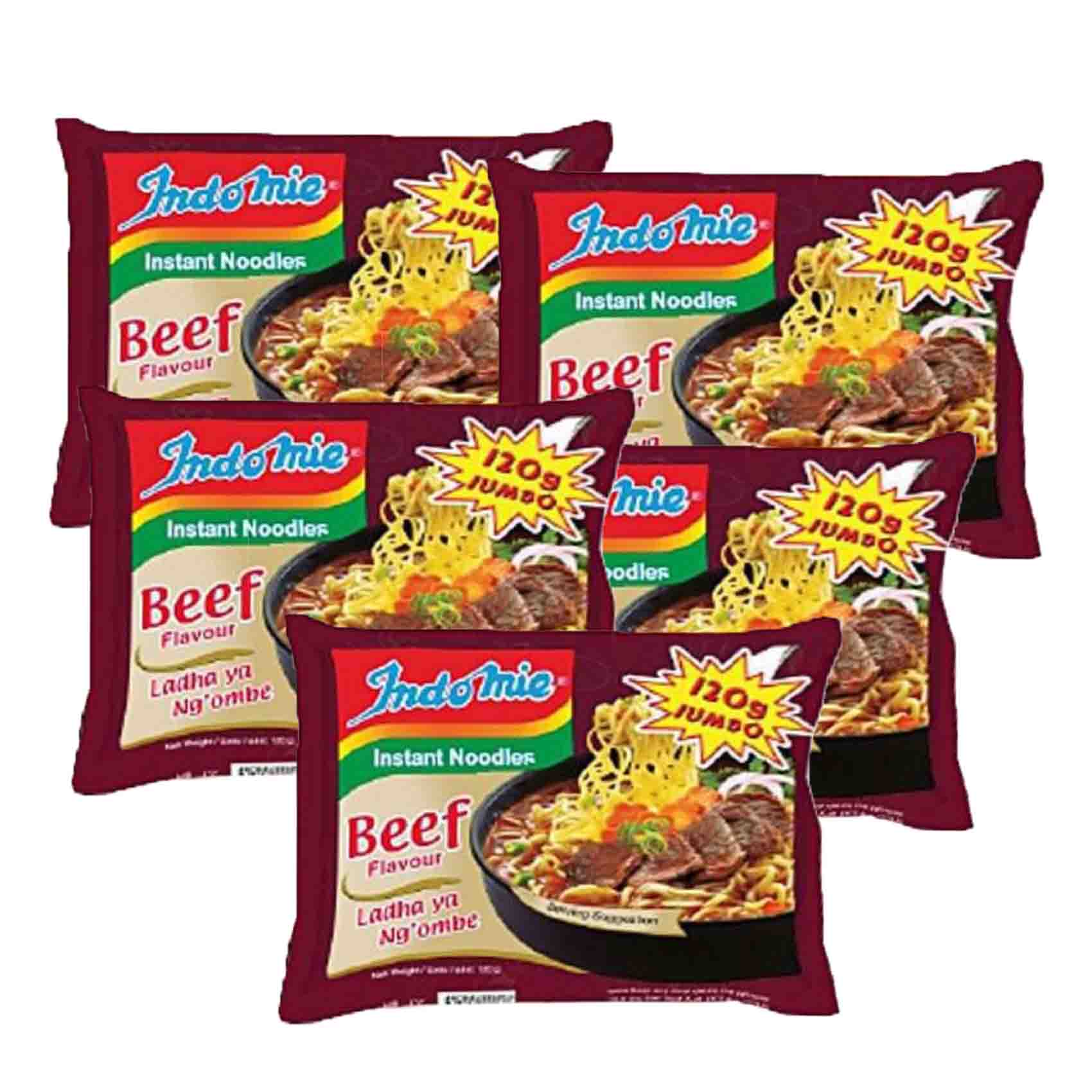 Indomie Beef Instant Noodles 70g X 5 Pieces