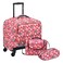 Delsey 4 Wheeled School Bag Set BTS22 Pink