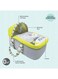 Moon Good Night Moses Basket, Bedside Sleeper, Travel Carrycot, 0M+
