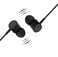 YH16   Wired Earphone In-Ear Extra Bass and Ergonomic Design Black