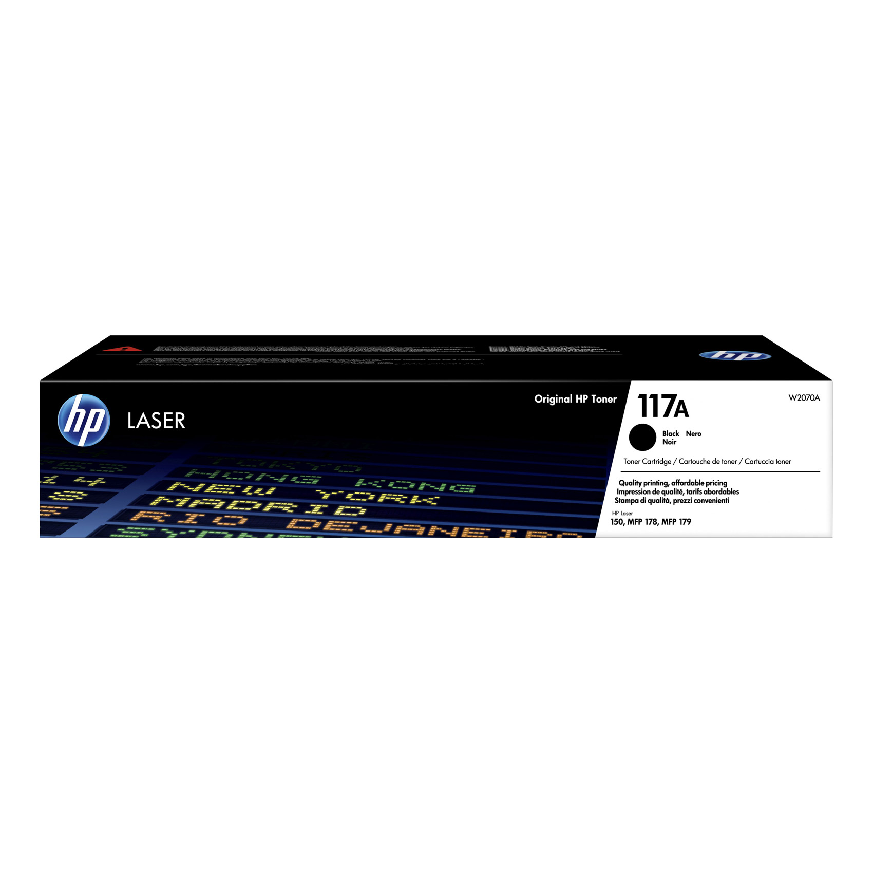 HP 117A Black  Original Laser Toner Cartridge W2070A