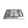 Indesit 4 Burner Gas Built-in Hob THP641W Silver