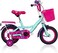 Vego Alexa Kids Bike 12 Inch With Rear Sidewheels, Green