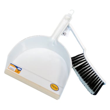 Teepee Marble Dustpan and Brush Set.