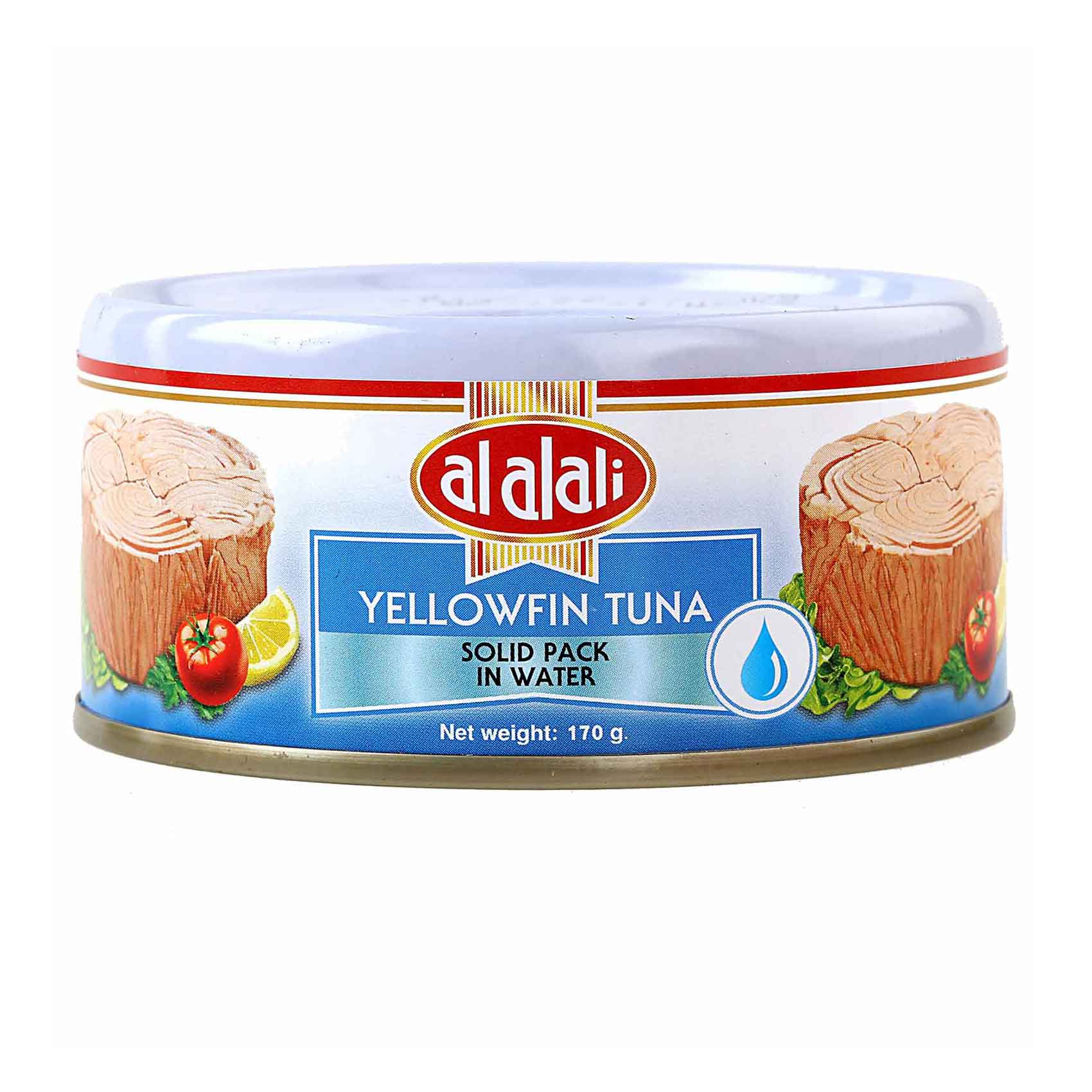 Al Alali Yellow fin Tuna Solid Pack in Water 170g