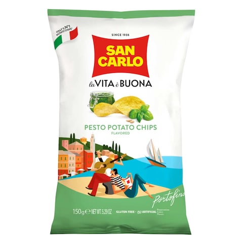 San Carlo Pesto Potato Chips 150g
