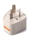 Generic Universal Us/Eu/Uk Socket To Au Plug Power Adapter White