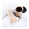Wooden stir sticks for coffee 550 biodegradable, disposable stir sticks 140x5x1.1 mm Convenient and Eco-Friendly for Hot or Cold Drinks
