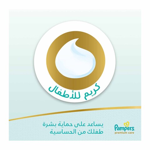 Pampers Premium Care Diapers 2 Mini, 3-8 Kg - 94 Diapers