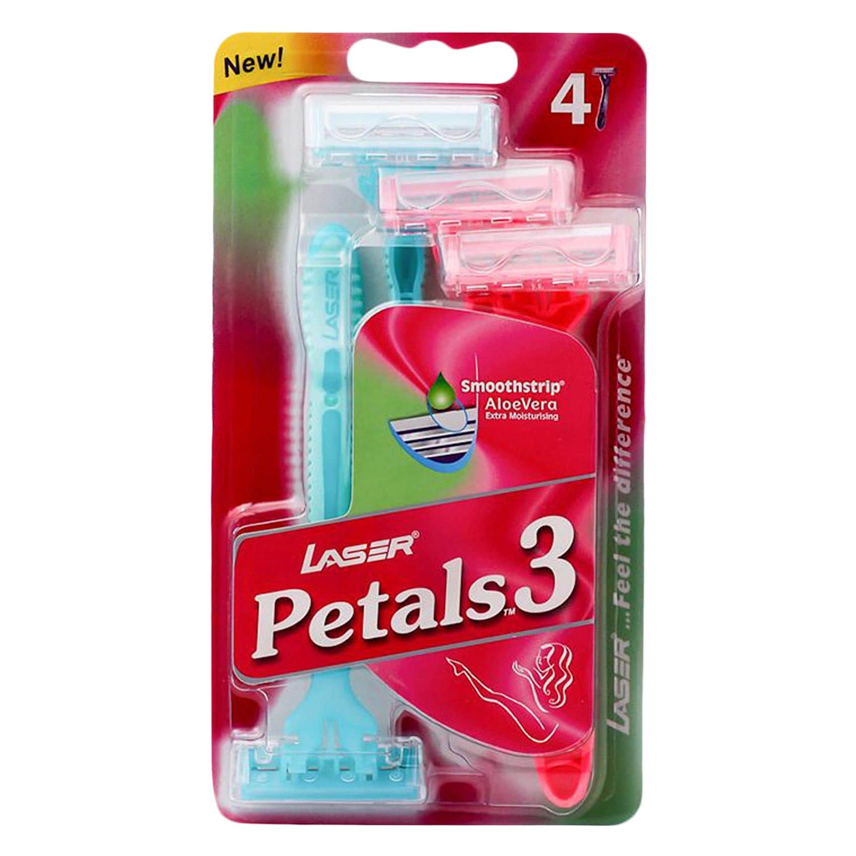 Buy Laser Razor Petals3 4Pack Online | Carrefour Kenya