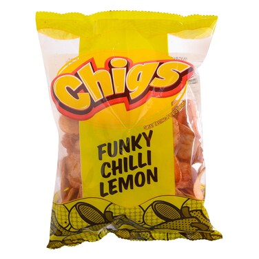 Chigs Funky Chilli Lemon Potato Crisps 100G