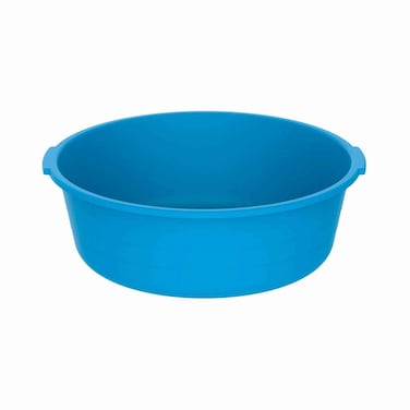 Cosmoplast Round Basin Tub Blue 18inch 22 L