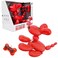 FITTO Remote Control Stunt Robot Balloon Dog with Touch Control, Red