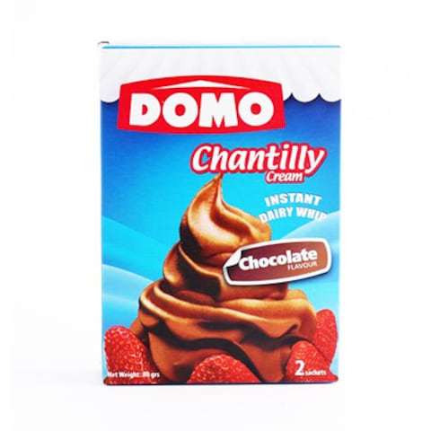 Domo Chantilly Cream Chocolate 80GR