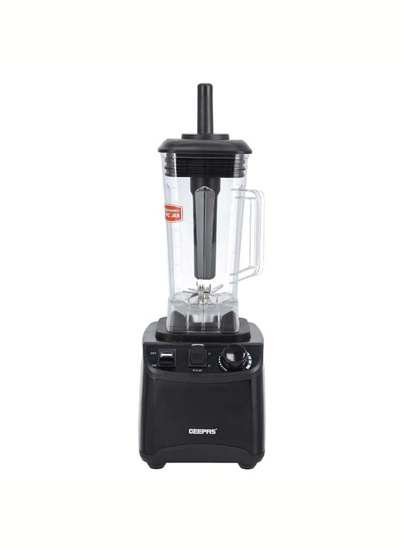 Geepas Professional Commercial Blender 2 L 1800W Gsb44078 Black