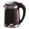 First 1 Stainless Steel Electric Kettle 1.8L Black/Silver