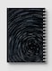 Lowha Spiral Notebook With 60 Sheets And Hard Paper Covers With Black Hole Background Design, For Jotting Notes And Reminders, For Work, University, School