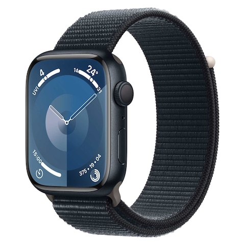 Apple Watch Series 9 GPS 45mm Midnight Aluminium Midnight Sport Loop