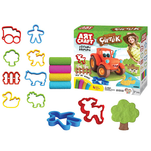 Art Craft Sweet  Farm Dough Set