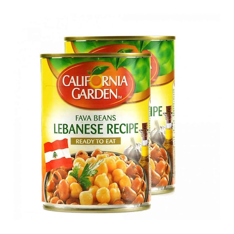 California Gardens Fava Beans Lebanese Recipe - 400 gm - 2 Pieces