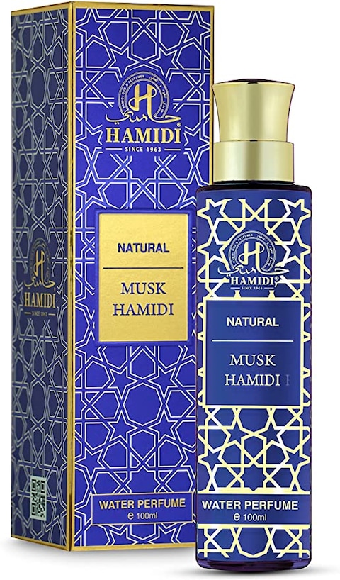 Hamidi Natural Musk Hamidi Water Perfume 100ml Non Alcoholic For Unisex