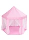 Generic Hexagon Princess Castle Tent 140X135X70Centimeter