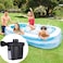 Doreen Portable Air Mattress Pump, Hamkaw Quick-Fill Electric Air Pump With 3 Nozzles, Convenient Inflator Deflator For Inflatables, Air Mattress,Raft Boat,Pool