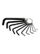 Stanley - 10-Piece Hex Key Ring Set Black