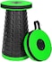 Outdoor Camping Stool Portable Foldable Telescopic Stool Fishing Stool (Green)
