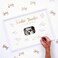 GingerRay - Baby Shower Guest Book - Frame 32X44Cm - Rose Gold