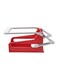 Generic Stainless Steel Potato Chipper Red/White 4.2X9.6X4.4Inch