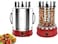 Home Master Electric Meat Grill, 11 Skewer, Silver, 2022