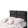 In House Le&oacute;n Velvet Bed Frame - Single - 200x100 cm - Dark Gray
