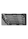 6-Piece Combination Spanners With Tray Set Silver