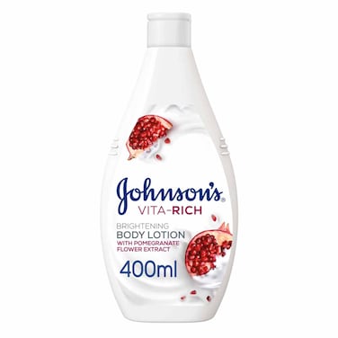 J&amp;J V/RICH BRIGHTENIN B/LOTION400ML