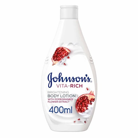 J&amp;J V/RICH BRIGHTENIN B/LOTION400ML