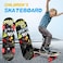 ULTIMAX Skate Board Assorted Color Pattern Skate Boards for Girls Boys Beginner Skateboard for Kids (Age 3 to 6) - Size: 13*8*43