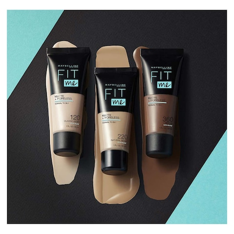 Maybelline New York Fit Me Matte and Poreless Foundation - 30ml - 245 Classic Beige