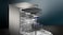 Siemens iQ500 Free-Standing Dishwasher 60cm, SN25HI76MM, Silver Inox