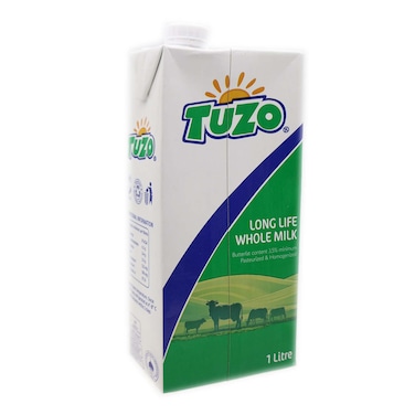 Tuzo Uht Whole Milk 1L  Long Life