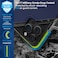 Remson Mag-X Magnetic Hybrid Protective Silicone Case Military Grade Protection Compatible For iPhone 14 Pro, (Blue)