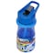 Eazy Kids Water Bottle 500ml wt Straw - Blue