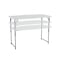 Lifetime, 4-Foot, Height Adjustable Fold-In-Half Table, Rectangle, Residential, White Granite Colour, LFT-80509