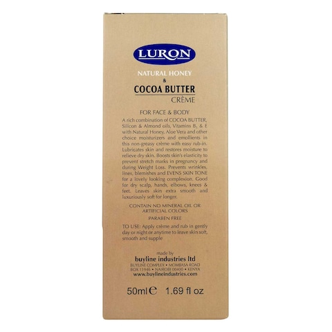 Luron Honey &amp; Cocoa Creme 50ml